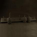 Calex Retro pendel met plafondplaat 10x70 cm 3xE27 zwarte fi, Maison & Meubles, Lampes | Autre, Verzenden