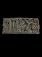 Grieks-Boeddhistisch Schist Schist bas-reliëf Gandhara. Ik -