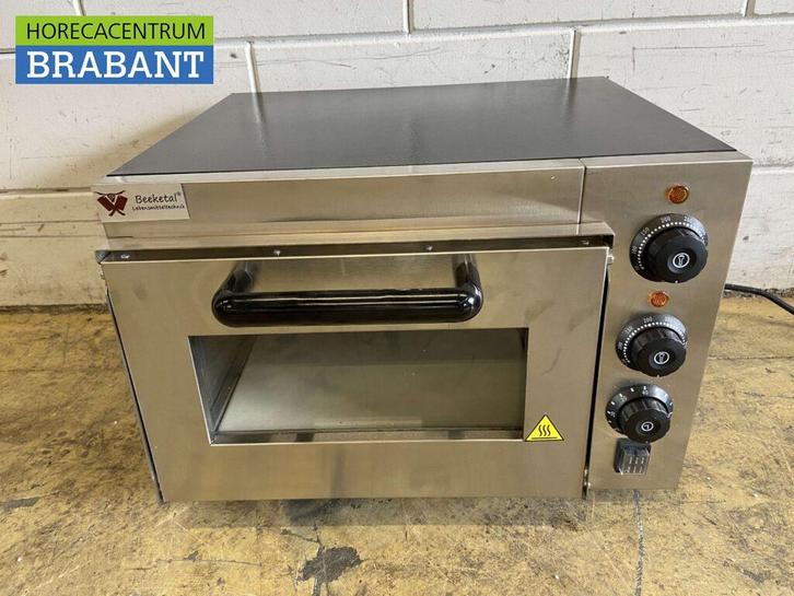 RVS Pizzaoven oven 35,5 cm steen 230V Horeca, Zakelijke goederen, Horeca | Keukenapparatuur, Ophalen of Verzenden