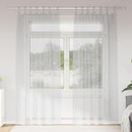 vidaXL Gordijnen met gordijnen 2 pcs Lichtgrijs 140 x 260 cm, Huis en Inrichting, Verzenden, Nieuw