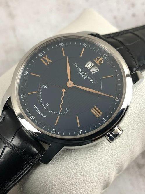 Baume & Mercier - Classima Retrograde Automatic Limited, Handtassen en Accessoires, Horloges | Heren