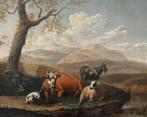 Eugène Verboeckhoven (1798-1881), Suiveur de - Landschap met, Antiek en Kunst