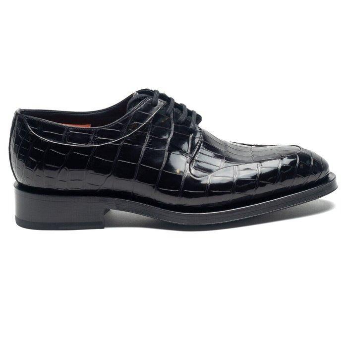 8000€ Santoni - Alligator Shoes - UK: 7.5 / US: 8.5 / EU:, Kleding | Heren, Schoenen