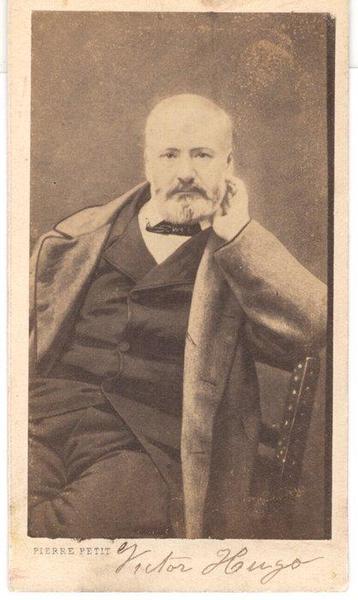 Victor Hugo (1802-1885) - Unsigned carte de visite photo by