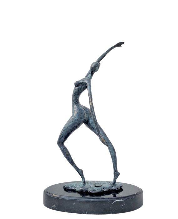 sculptuur, Moderne danseres - 37 cm - Brons, Antiek en Kunst, Kunst | Designobjecten