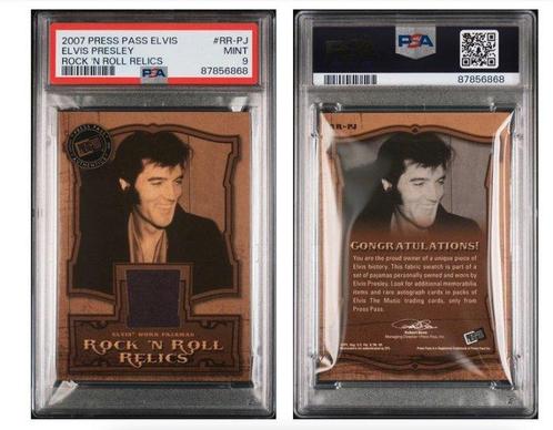 2007 Press Pass - Elvis Presley - Owned & Worn Pajamas -, Cd's en Dvd's, Vinyl Singles
