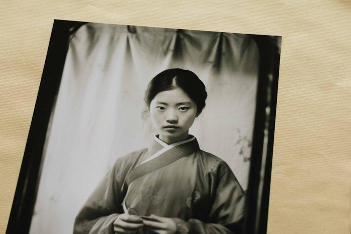 Unknown - Korean Portrait II, Antiek en Kunst, Kunst | Tekeningen en Fotografie