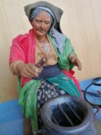 Beeld, statue da presepe - 24 cm - Aardewerk, Antiek en Kunst