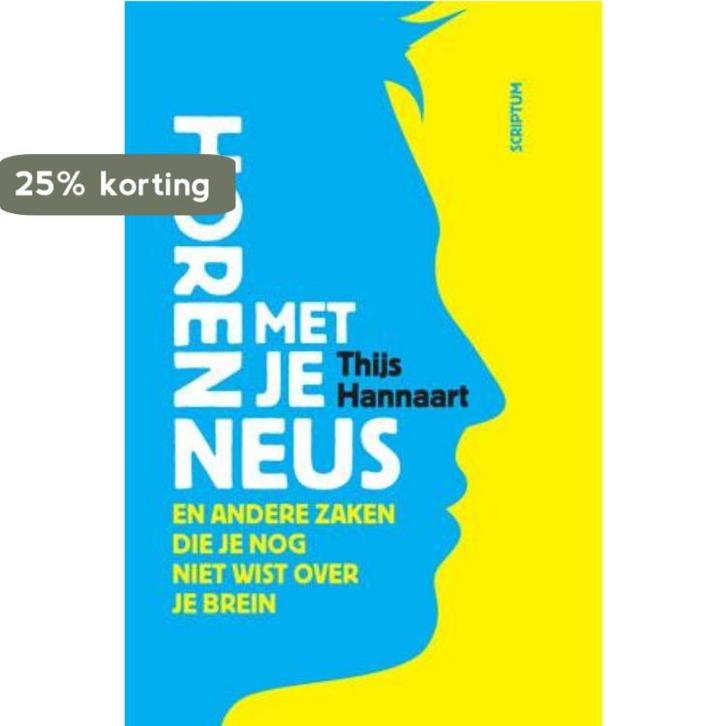 Horen met je neus 9789055942237 Hannaart, Boeken, Psychologie, Gelezen, Verzenden