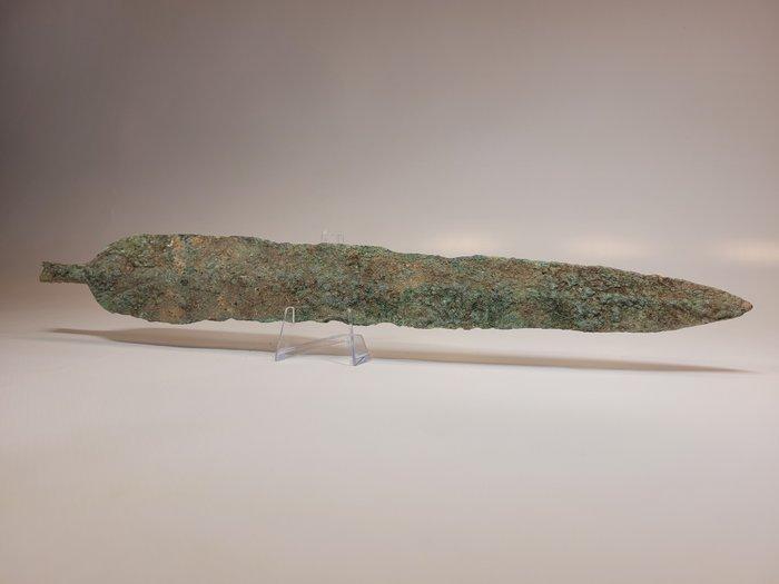 Oud-Grieks Brons Dolk (Zonder Minimumprijs), Antiek en Kunst, Antiek | Overige Antiek