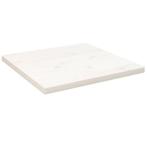 vidaXL Tafelblad vierkant 60x60x2,5 cm massief grenenhout, Verzenden, Nieuw
