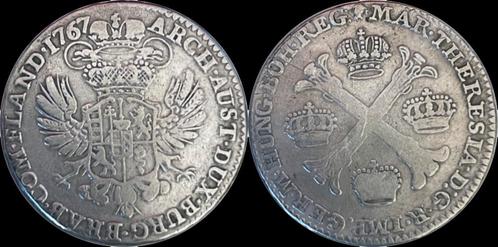 Austrian Netherlands Maria-theresia 1/2 kroon (couronne)..., Timbres & Monnaies, Monnaies | Europe | Monnaies non-euro, Envoi