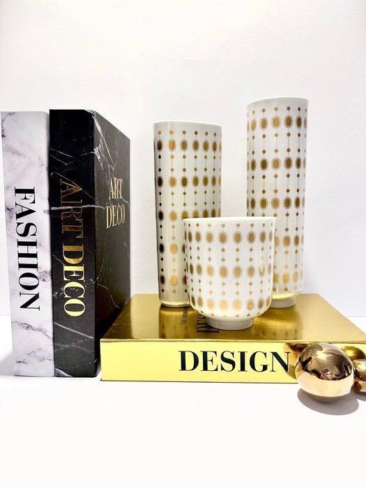 Hutschenreuther - Otto Hofmann - Vaas (3) - Porselein,, Antiquités & Art, Antiquités | Meubles | Chaises & Canapés