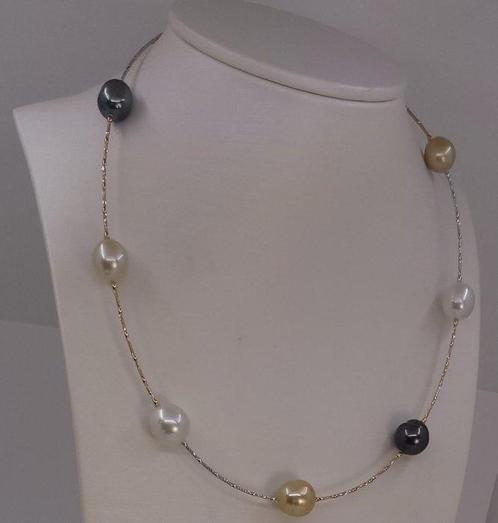 Halsketting - 18 karaat Geel goud, Roségoud, Witgoud -, Handtassen en Accessoires, Kettingen