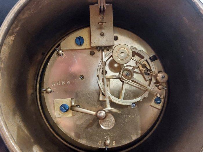 Klok - Hout - 1850-1900, Antiek en Kunst, Antiek | Klokken