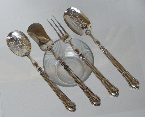 Antique French - Hors doeuvre set - Parijs 1840, Antiek en Kunst, Antiek | Zilver en Goud
