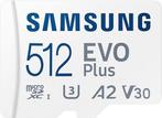 geheugenkaart Micro SD 512 GB Samsung  (met SD-adapter) -, Verzenden