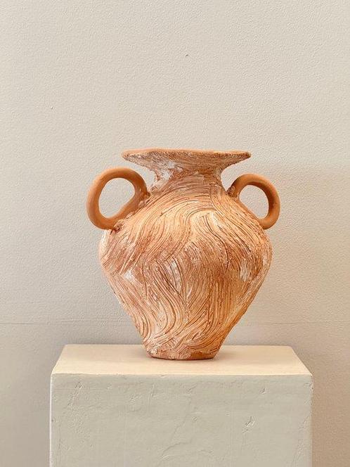 Lea Studios - Sculpture, Vento Erosione - 26 cm - Faïence, Antiek en Kunst, Kunst | Designobjecten