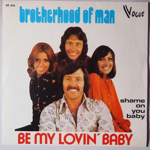 Brotherhood Of Man - Be my lovin baby - Single, Cd's en Dvd's, Vinyl Singles, Single, Gebruikt, 7 inch, Pop