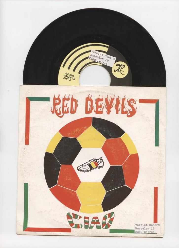 Will Sompel, Jef De Bie, Lee Kastello – Red Devils (Instrume, Cd's en Dvd's, Vinyl Singles, Ophalen of Verzenden
