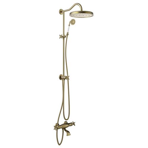 Badkraan Tres Clasic Thermostatisch Incl. Doucheset en, Doe-het-zelf en Bouw, Sanitair, Kraan, Nieuw, Ophalen of Verzenden