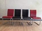 Veiling - 4x Leren eetkamerstoel Dry - Toledo Ducati Set - S, Huis en Inrichting, Nieuw
