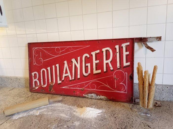 Insegna bifacciale Franse Boulangerie 1930/1940 -, Antiek en Kunst, Curiosa en Brocante
