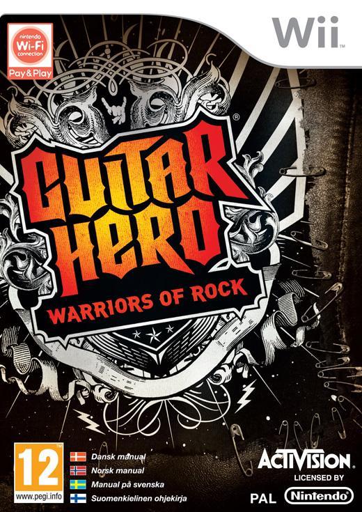 Guitar Hero Warriors Of Rock-Standaard (Wii) Gebruikt, Games en Spelcomputers, Games | Nintendo Wii, Ophalen of Verzenden