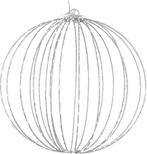 2dekans | Luca Lighting Kerstverlichting Bal met Klassiek, Diversen, Kerst, Ophalen of Verzenden, Nieuw