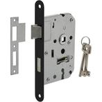 Woningbouw klavier dag- en nachtslot zwart 55 mm - voor b..., Ophalen of Verzenden, Nieuw, Overige materialen, Slot