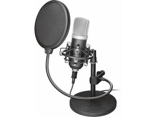 Trust GXT 252 Emita - USB Studio Microfoon - Cardioïde, Muziek en Instrumenten, Microfoons, Zo goed als nieuw, Verzenden