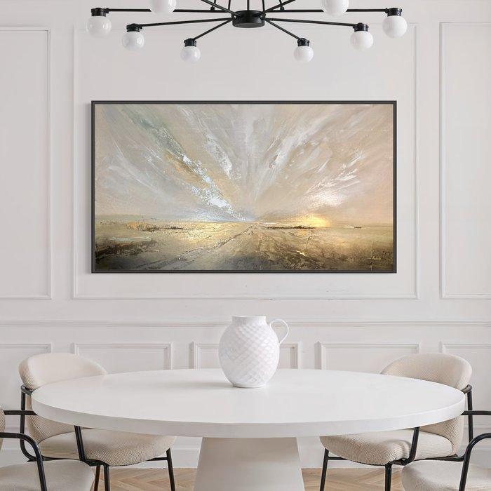 Anderle - Golden Horizon- XXL, Antiek en Kunst, Kunst | Schilderijen | Modern