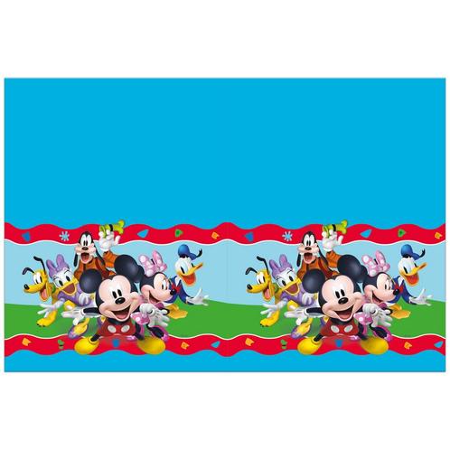 Mickey Mouse Tafelkleed 1,8m, Hobby en Vrije tijd, Feestartikelen, Nieuw, Verzenden