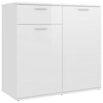 Dressoir Hoogglans Wit | OP = OP! | Ruime Opbergkast, Huis en Inrichting, Verzenden, Nieuw, 50 tot 100 cm, 25 tot 50 cm