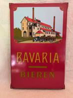 Emaillerie Belge - Emaille bord - Bavaria bieren emailerie