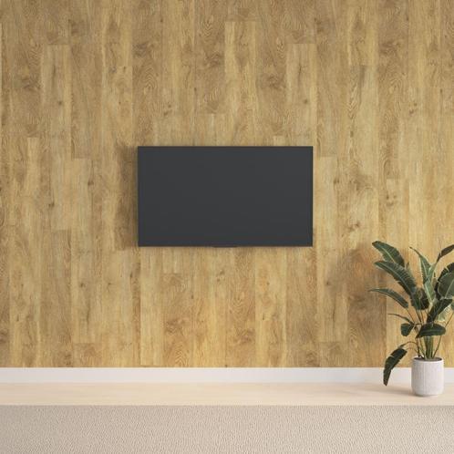 vidaXL Wandpanelen houtlook 2,06 m² PVC bruin, Doe-het-zelf en Bouw, Platen en Panelen, Nieuw, Verzenden