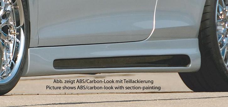 Rieger side skirt | Eos (1F): 04.06.-11.10 (tot Facelift), 1, Auto-onderdelen, Carrosserie, Nieuw, Volkswagen, Verzenden
