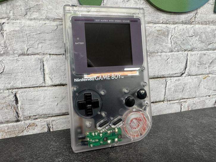 Gameboy Classic IPS Transparent Edition 2.0, Games en Spelcomputers, Spelcomputers | Nintendo Game Boy, Verzenden