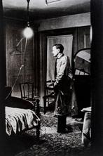 Diane Arbus (1923-1971) - Backwards man in his hotel room,