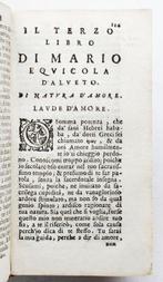 Equicola - Natura d’Amore - 1607