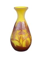 Emile Gallé - Vase  - Verre, Antiek en Kunst