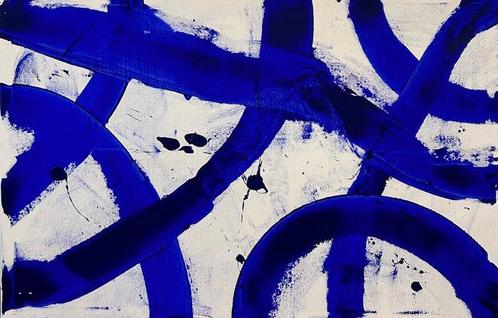 Stefanie Raus - Blaue Frequenz 672 XXL, Antiek en Kunst, Kunst | Schilderijen | Modern