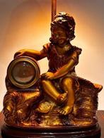 Tafellamp - Gips, Antiek en Kunst