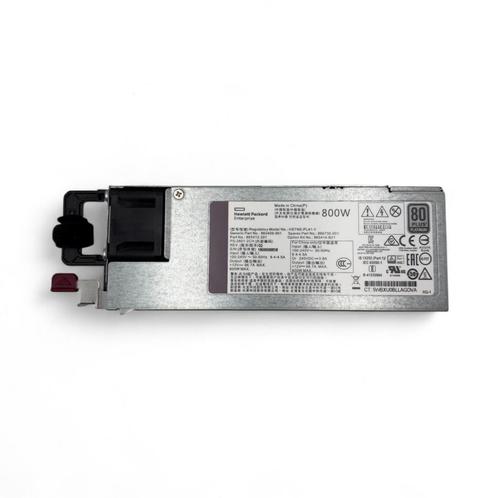HPE 800W Power Supply Platinum G10 P/N: HSTNS-PL41-1,, Computers en Software, Interne voedingen, Refurbished, Verzenden