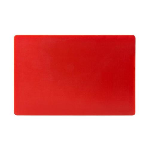 Snijplank | LDPE | Rood | 600x450x20(h)mm Hygiplas, Zakelijke goederen, Horeca | Keukenapparatuur, Nieuw in verpakking, Verzenden