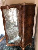 Vitrinekast - Knoesthout - Vitrine in radica uit de jaren 30