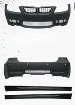 BMW E90 08-11 M3-stijl bodykit – 4-uitlaat + sideskirts, Auto-onderdelen, Nieuw, Voor, BMW, Bumper