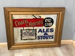 Coach & Horses Ales & Stouts - Miroir - Bois, Verre - Miroir