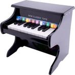 New Classic Toys Houten Speelgoed Piano - Zwart - Inclusief, Verzenden