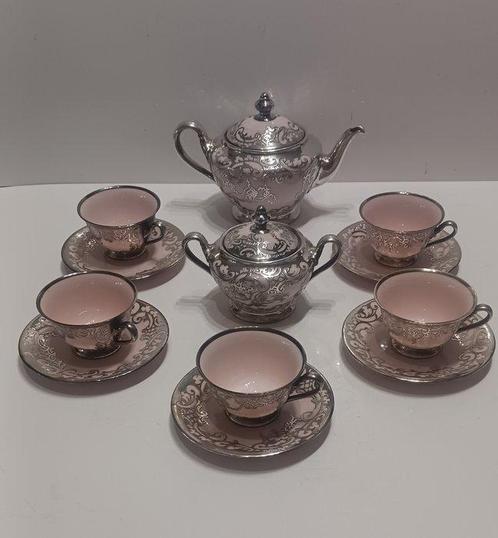 Rosenthal - Service à thé (12) - Plaqué(e) argent,, Antiek en Kunst, Antiek | Meubels | Tafels